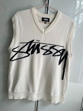 Stussy | Sweaters | Stussy Psychedelic Check Vest | Poshmark